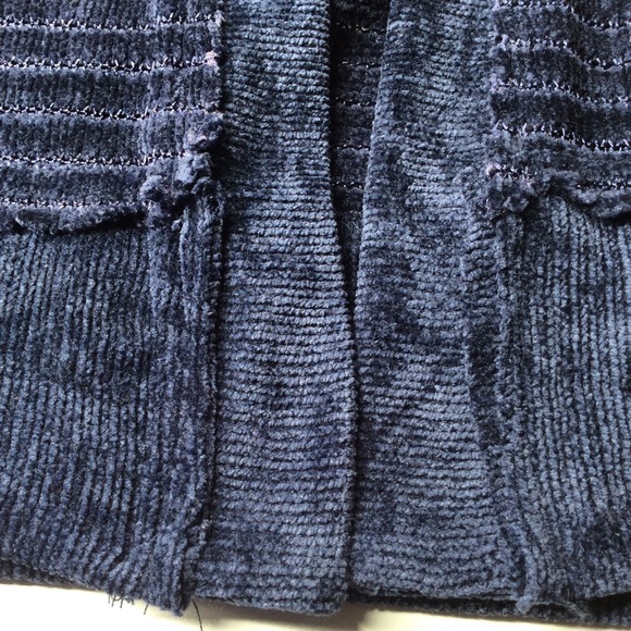 Navy Suzanne Betro Sleeve Duster Cardigan - Picture 10 of 11